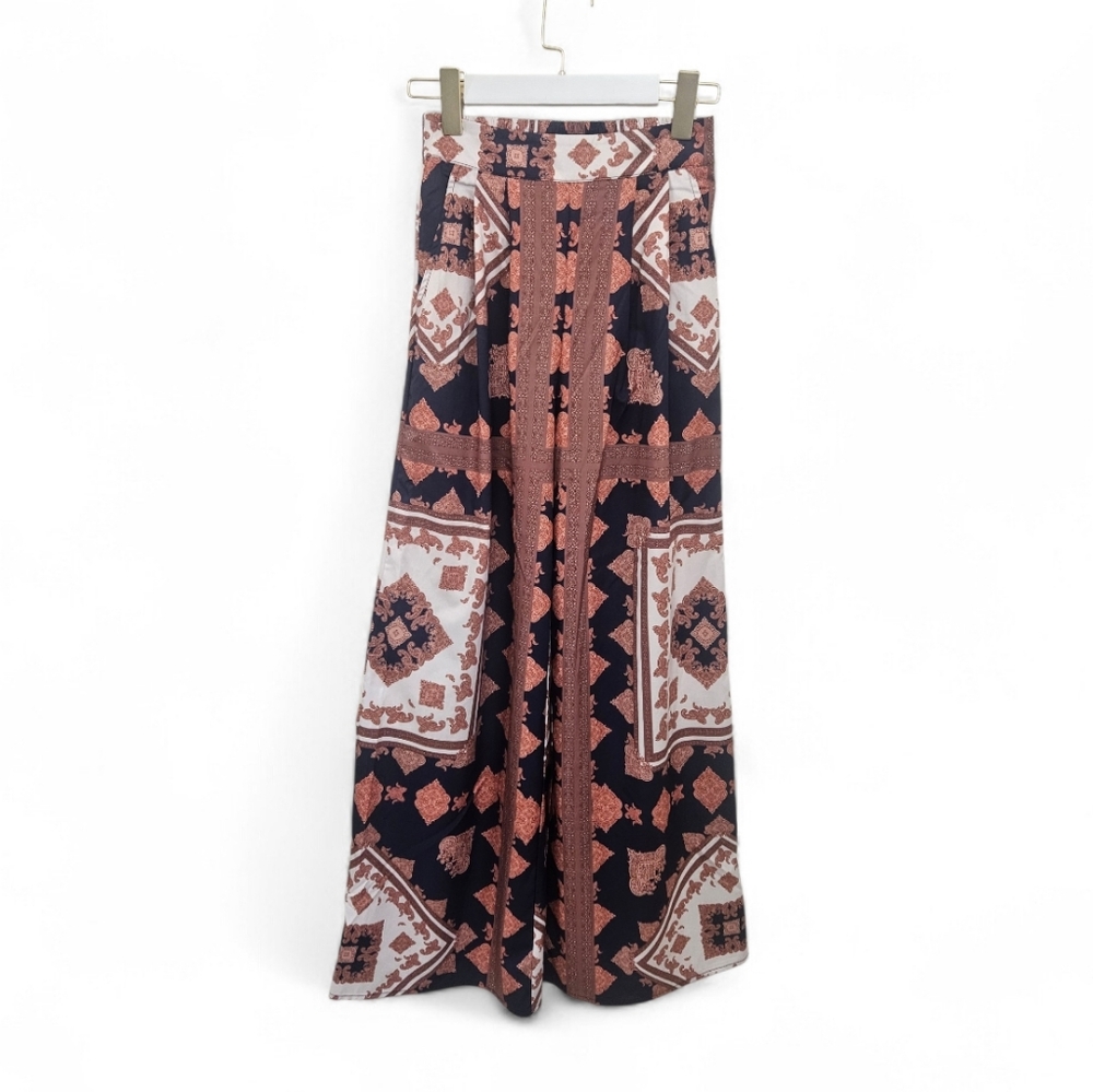 Geometric Print Pants
